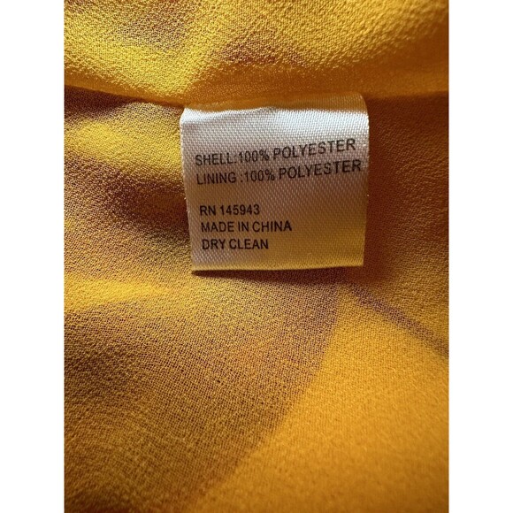 COLOR ME COURTNEY Eleanor Colorful Romantic Feminine Wrap Dress Floral M - Picture 8 of 9